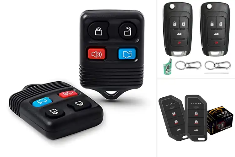 Detailed view of Best 4 Button Keyless Entry Remotes