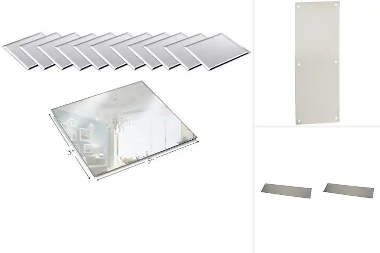 Detailed view of Best Beveled Edge Plates