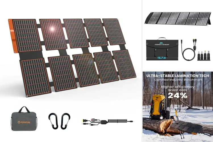 Detailed view of Best Compact Solar Panels