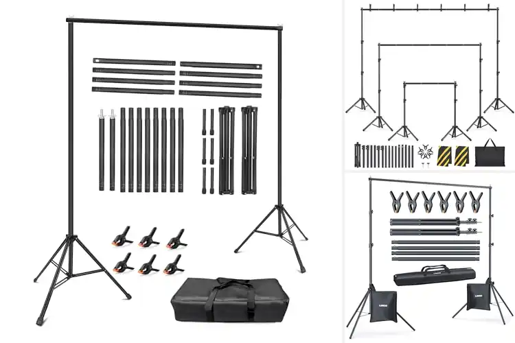 Detailed view of Best Event Backdrop Stands