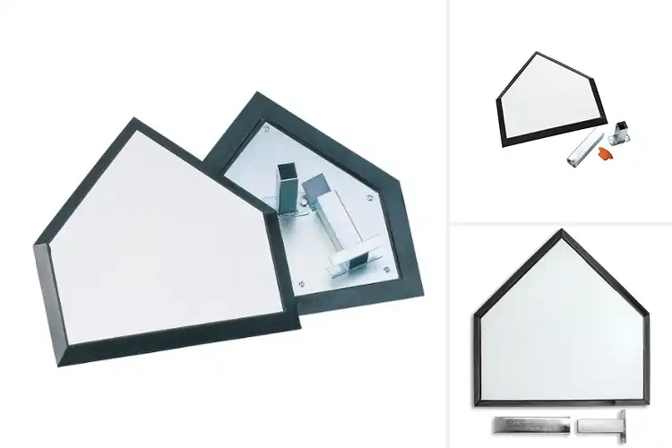 Detailed view of Best Fastpitch Home Plates With Metal Anchor