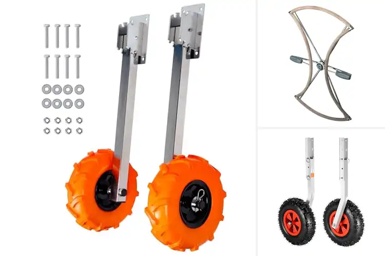 Detailed view of Best Foldable Boat Wheels