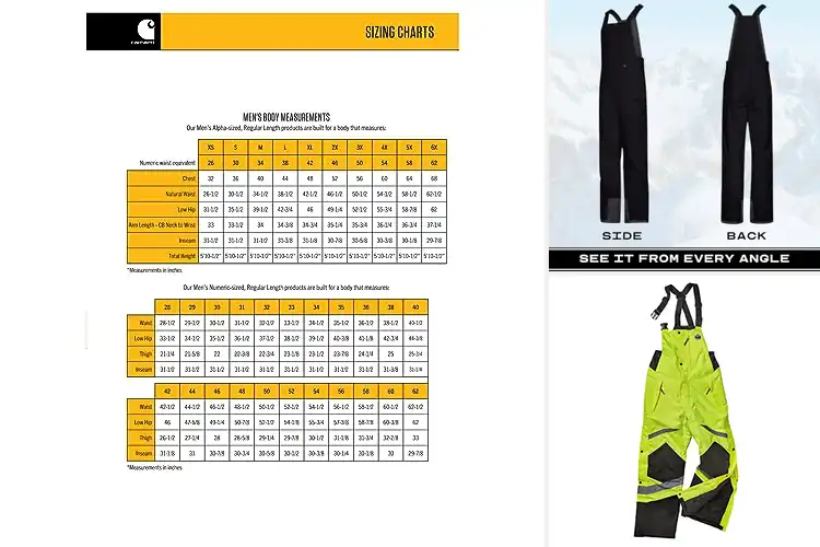 Detailed view of Best Insulated Bibs