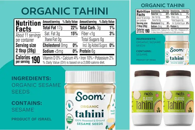 Detailed view of Best Natural Tahini Pastes