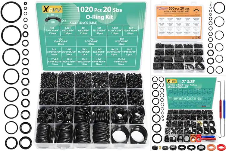 Detailed view of Best O-Ring Gasket Kits for Easy Repairs