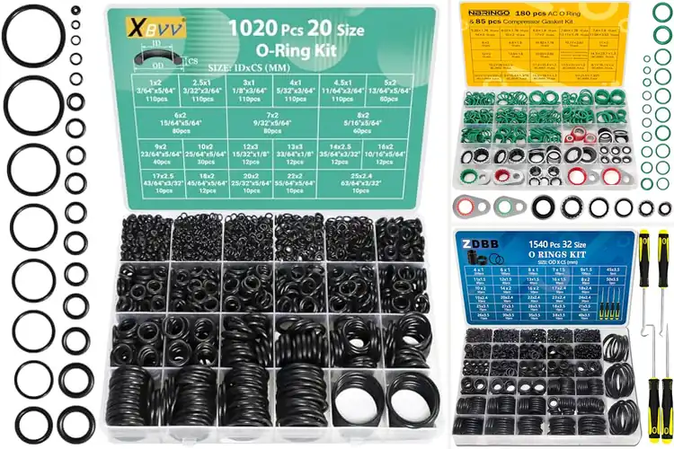 Detailed view of Best O-Ring Seal Kits: Top Picks for Easy, Reliable Repairs