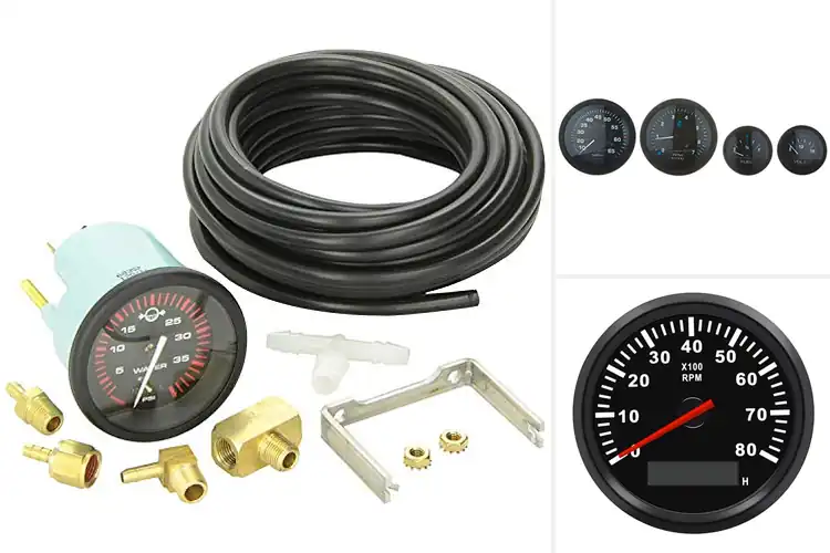 Detailed view of Best Outboard Marine Gauges for a Smooth, Confident Ride