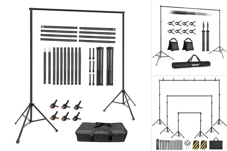 Detailed view of Best Outdoor Event Backdrop Stands