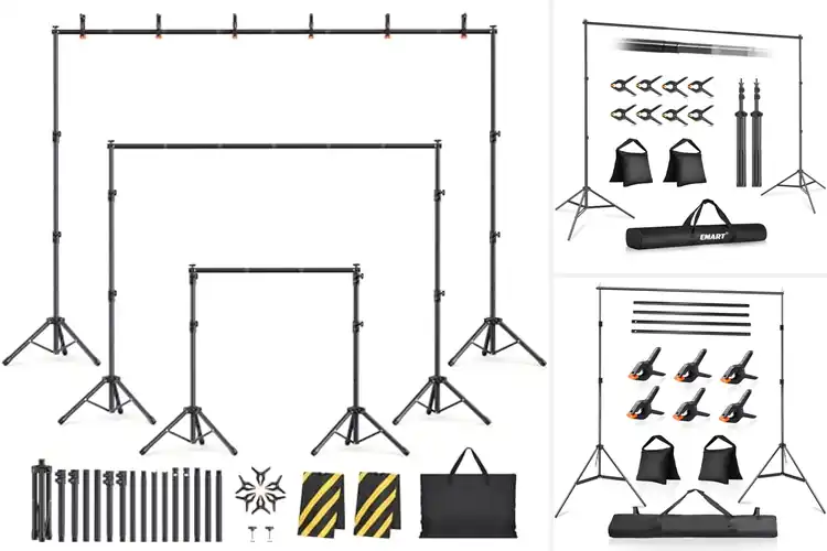 Detailed view of Best Photo Studio Background Stand Kits