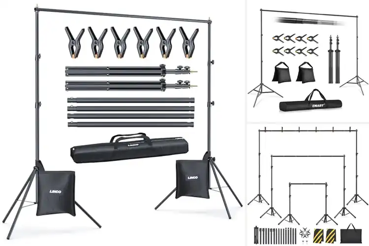 Detailed view of Best Photography Backdrop Stands