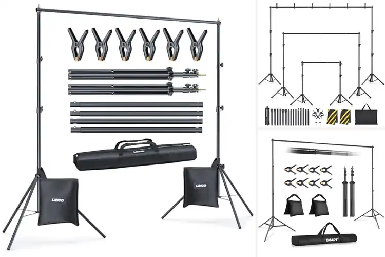 Detailed view of Best Portable Backdrop Stands for Pro-Quality Setups