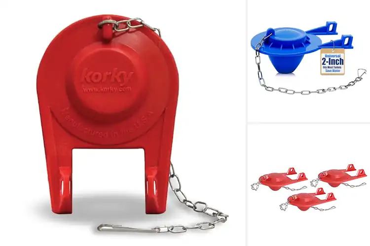 Detailed view of Best Rubber Toilet Tank Flappers