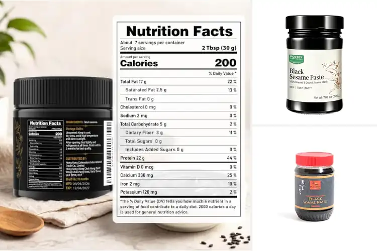 Detailed view of Best Sesame Butter Pastes