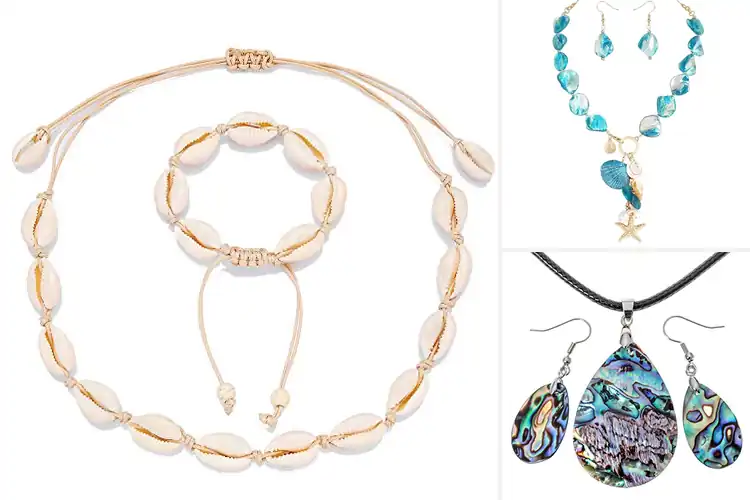 Detailed view of Best Shell Jewelry Sets
