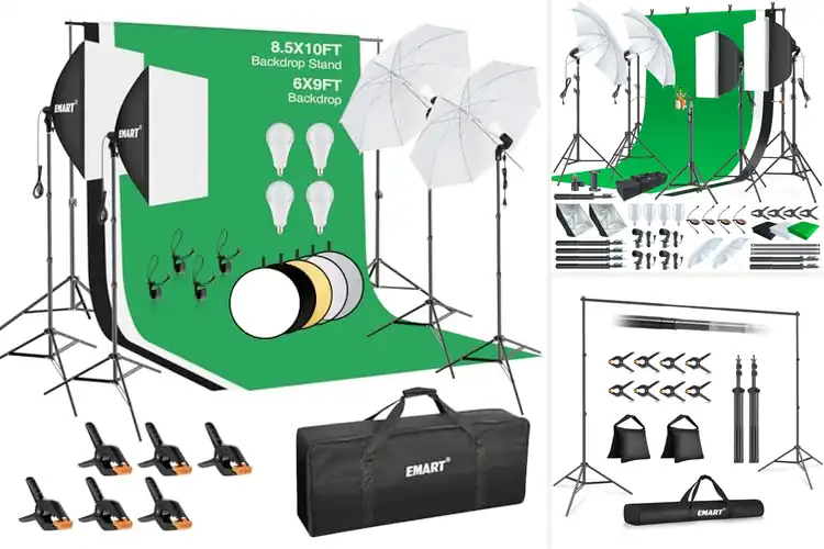 Detailed view of Best Studio Backdrop Kits