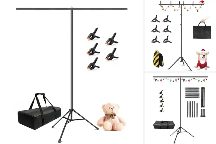 Detailed view of Best T-Shape Backdrop Stands