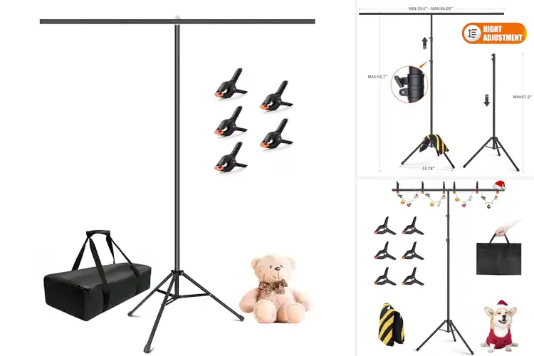Detailed view of Best T Shape Background Stands