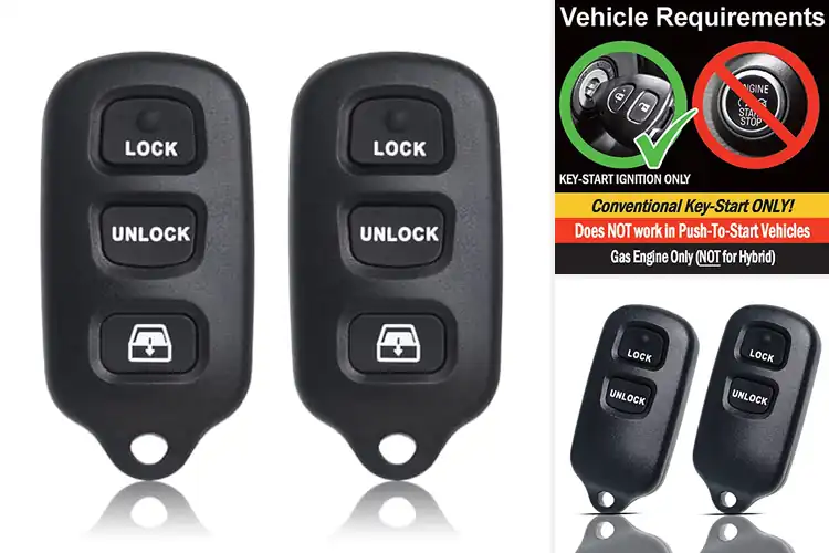 Detailed view of Best Toyota 4Runner 5-Button Remotes