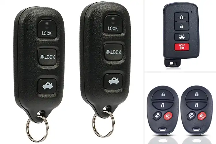Detailed view of Best Toyota Avalon Key Fobs