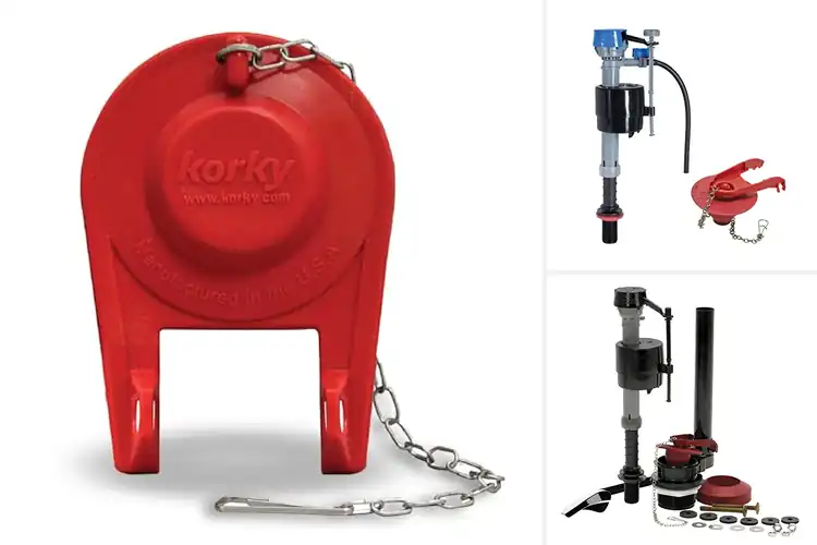 Detailed view of Best Universal Toilet Flapper Replacement Kits