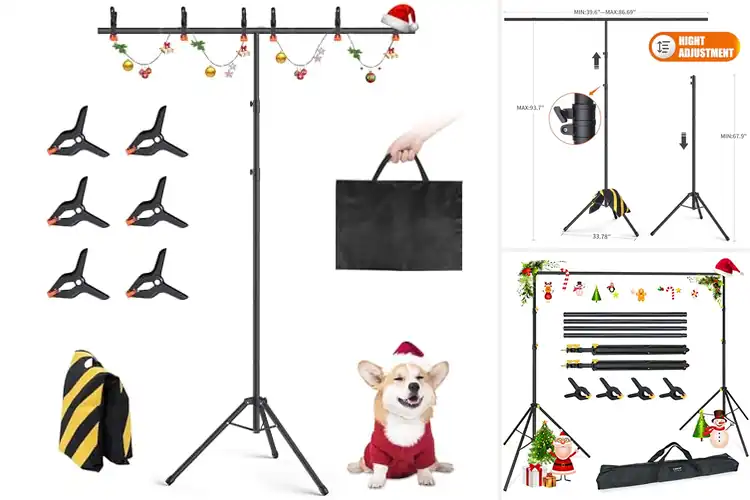 Detailed view of Best Videography Backdrop Supports