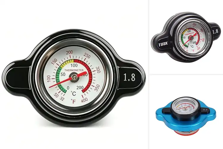 Detailed view of Best Water Temperature Gauge Radiator Caps