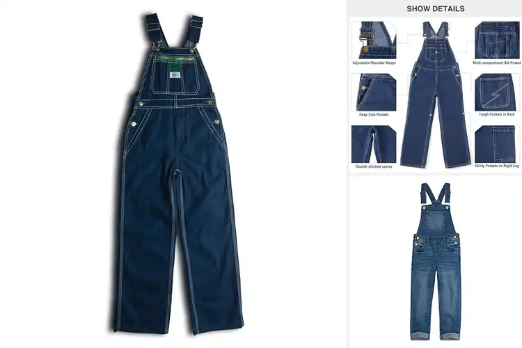 Detailed view of Best Youth Overalls
